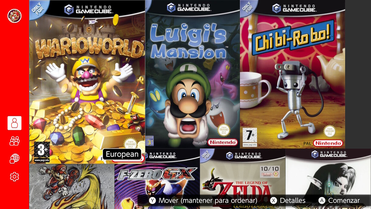 Todos los juegos de GameCube que se encuentran disponibles en Nintendo Switch Online