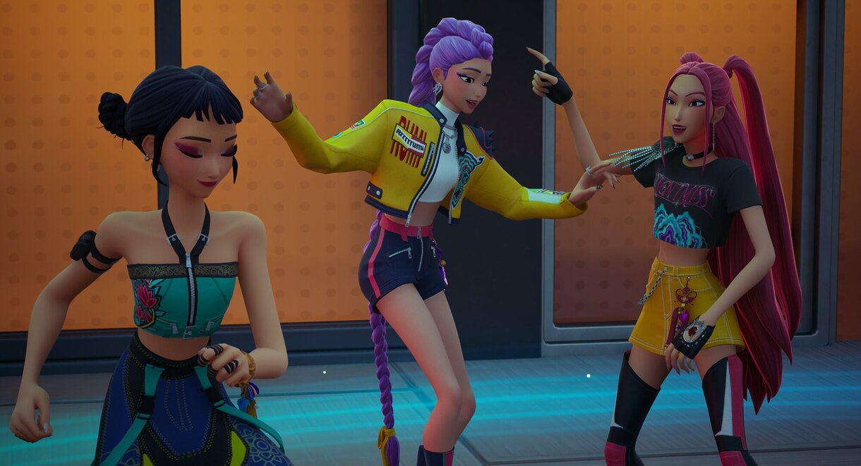 Las protagonistas de K-Pop Demon Hunters en Fortnite