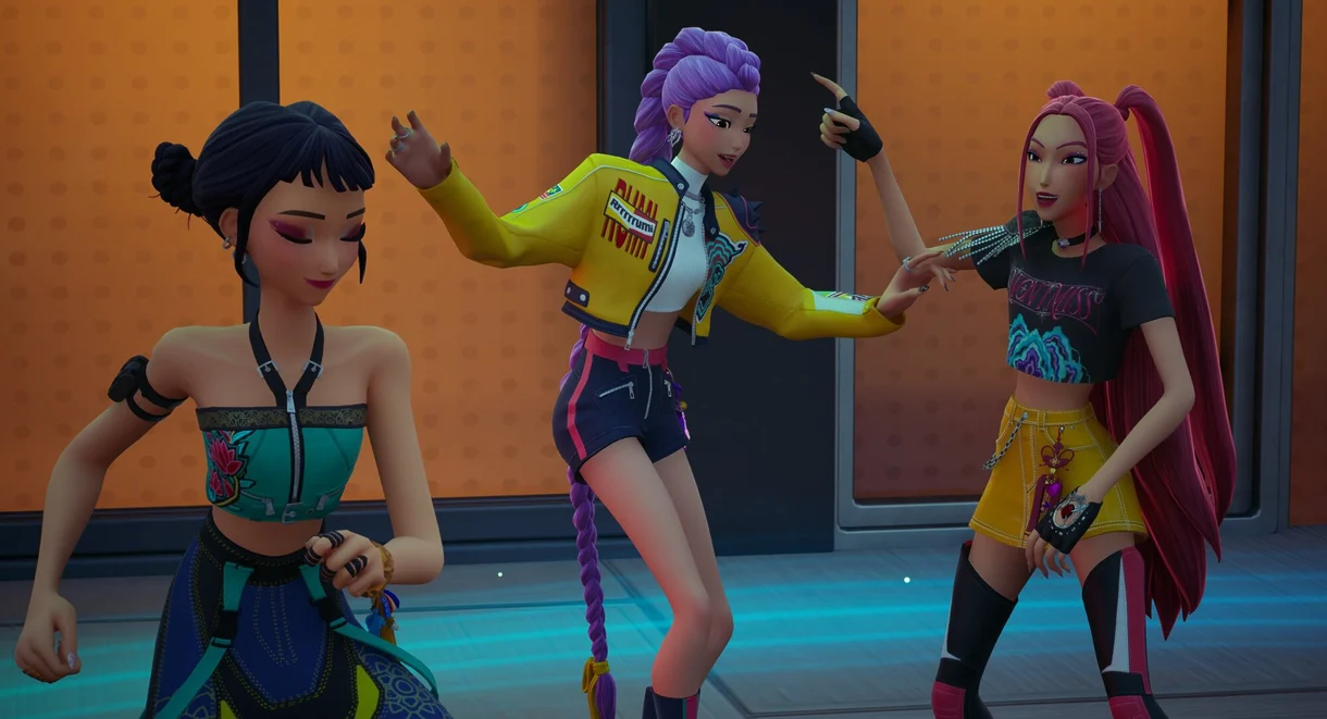 Las protagonistas de K-Pop Demon Hunters en Fortnite