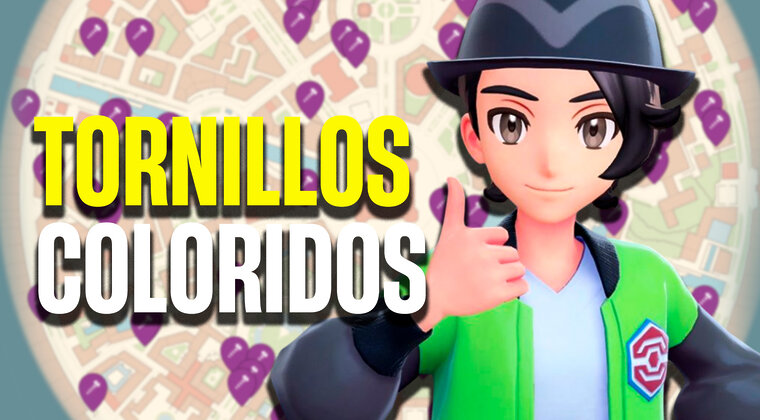 Imagen de Dónde encontrar todos los tornillos coloridos de Leyendas Pokémon: Z-A y cómo conseguir Amuletos de Naria