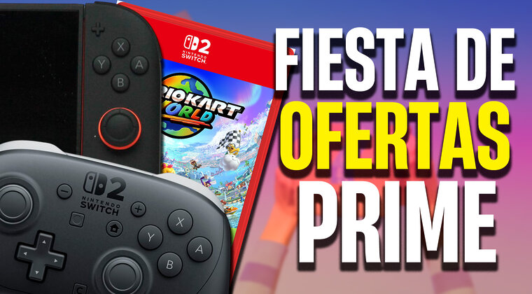 Imagen de Los mejores descuentos de Nintendo Switch y Nintendo Switch 2 en Fiesta de Ofertas Prime 2025 de Amazon