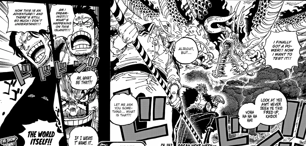 Viñeta filtrada del capítulo 1162 de One Piece