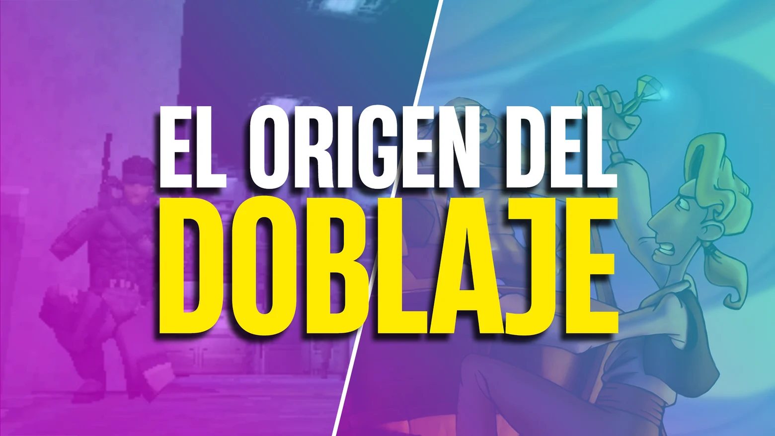 origen doblaje videojuegos