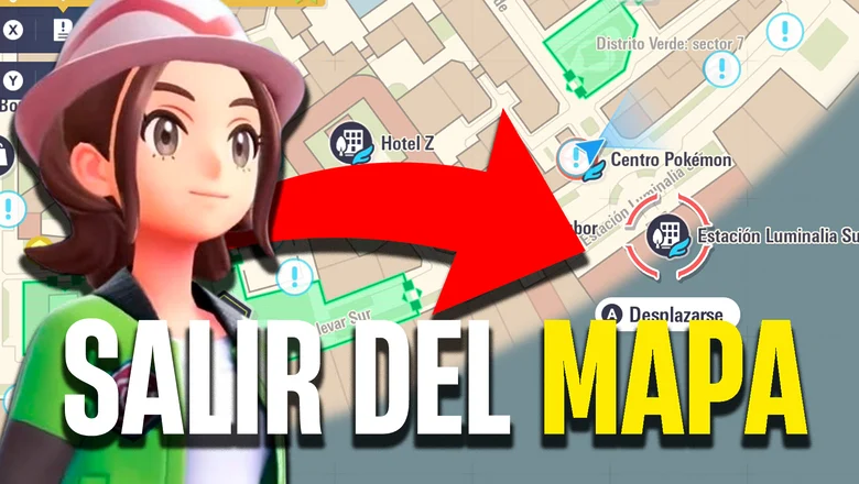 Salir del mapa de Leyendas Pokémon: Z-A