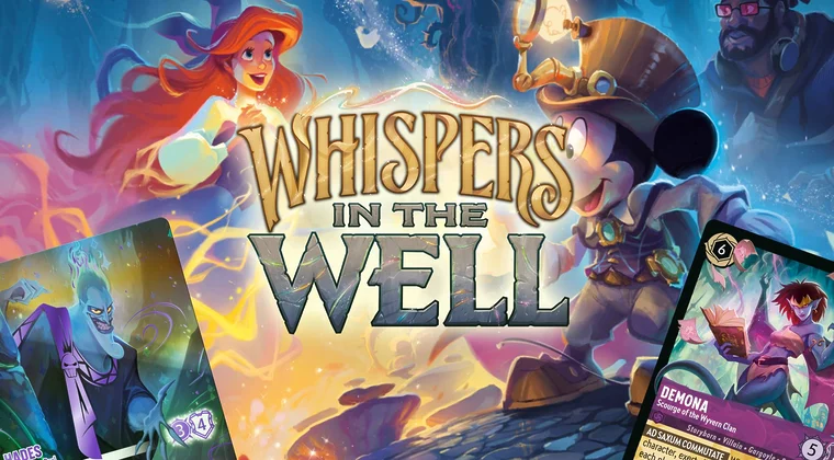Imagen de Whispers in the Well: el nuevo set de Lorcana que  te atrapa en una atmósfera de misterio, secretos y diversión
