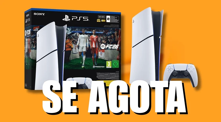 Imagen de Acaba de llegar a Amazon este pack de una PS5 con EA Sports FC 26 a un precio de escándalo: ¡se están agotando!