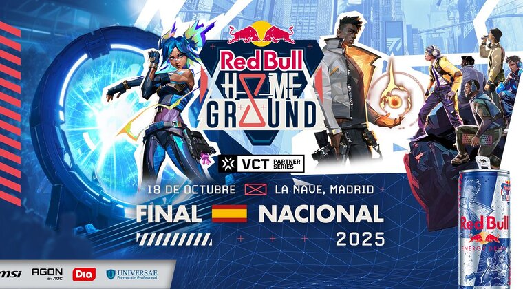 Imagen de Madrid se convierte en el campo de batalla de VALORANT con la Final Nacional de Red Bull Home Ground