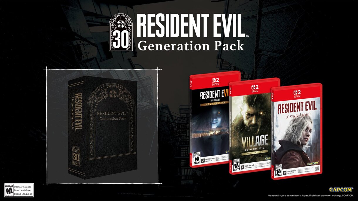 Resident Evil Requiem Pack Generacional