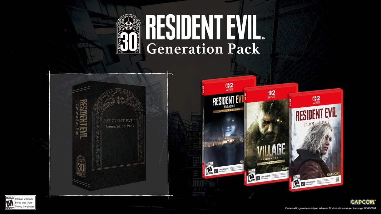 Resident Evil Requiem Pack Generacional