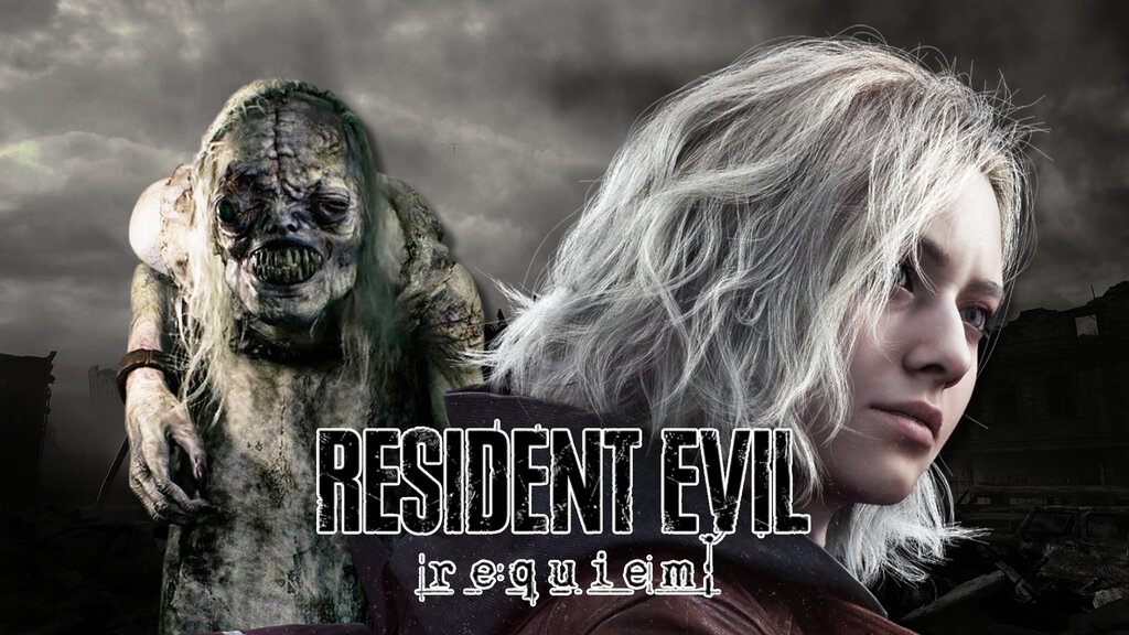 Grafe Ashcroft, junto al primer jefe de Resident Evil Requiem