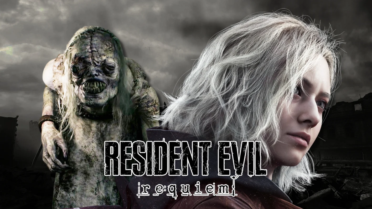 Grafe Ashcroft, junto al primer jefe de Resident Evil Requiem