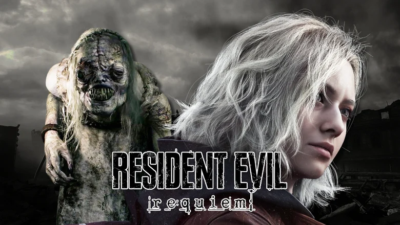 Grafe Ashcroft, junto al primer jefe de Resident Evil Requiem