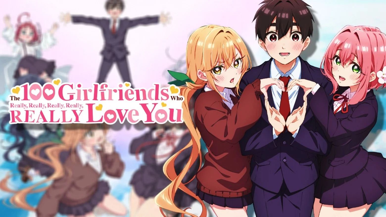 the 100 girlfriends anime (1)