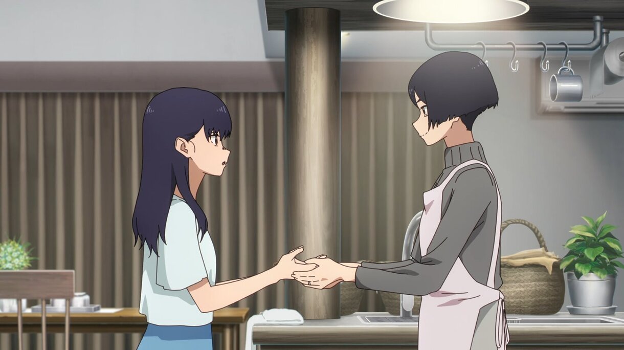 To Your Eternity Mizuha y su madre