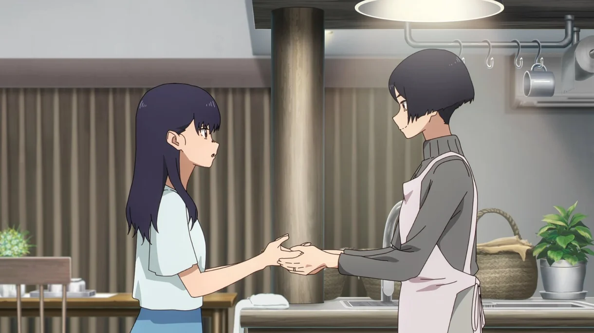 To Your Eternity Mizuha y su madre