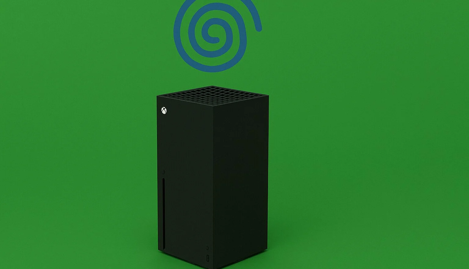 Xbox con el logo de Dreamcast