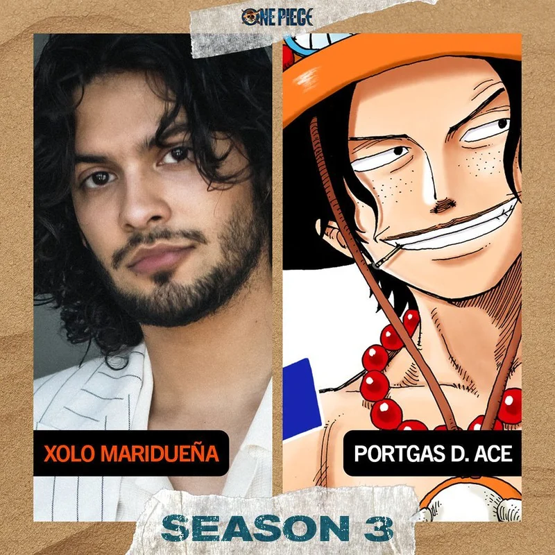 Xolo maridueña será Ace en One Piece