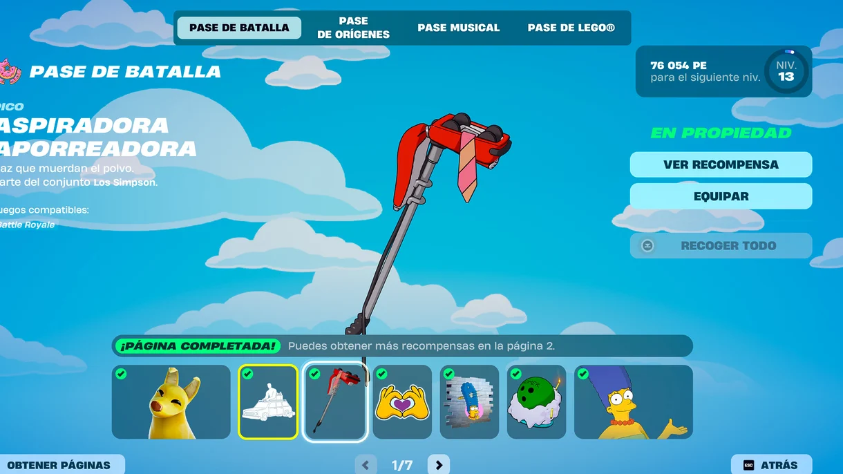 Fortnite Los Simpson