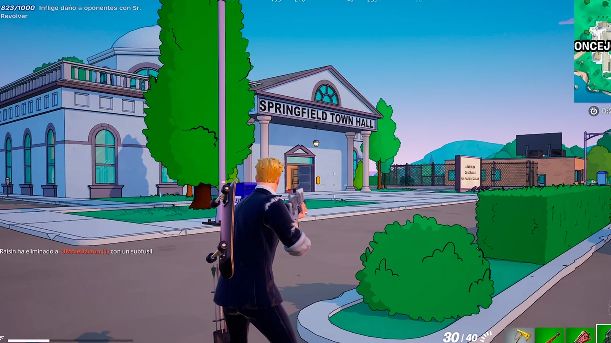 Fortnite Los Simpson