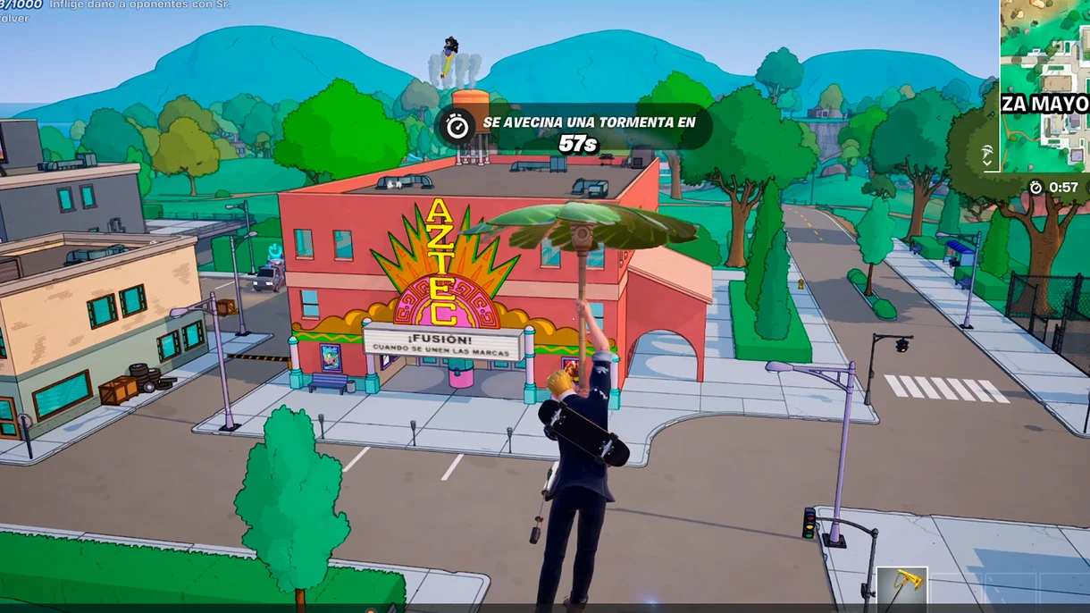 Fortnite Los Simpson