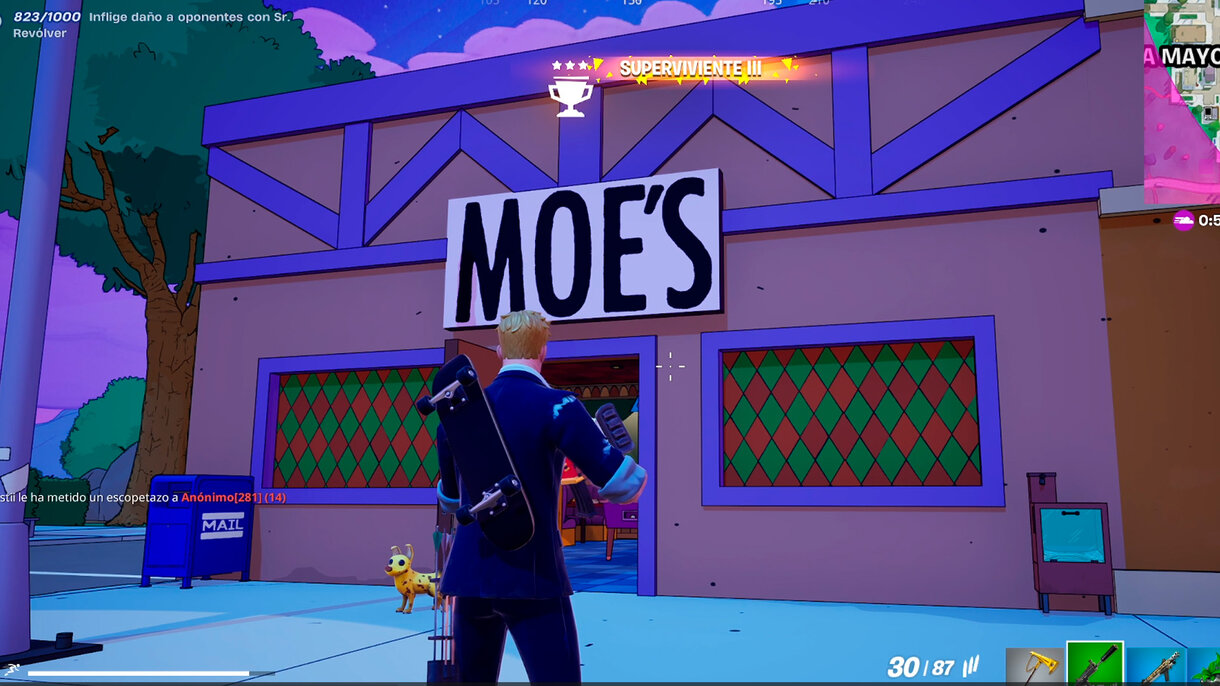 Fortnite Los Simpson