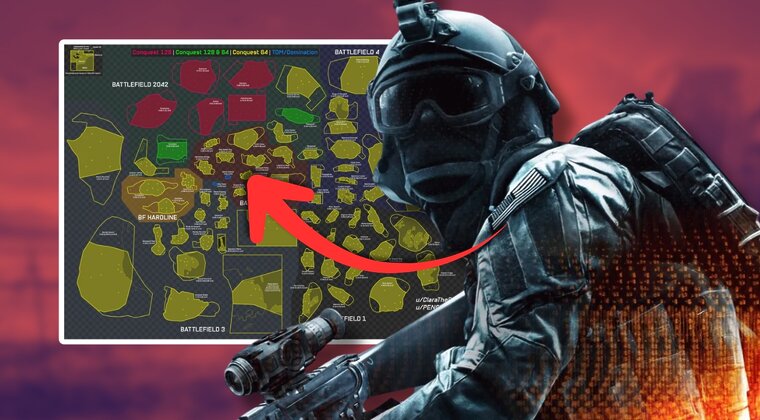 Imagen de Comparan el tamaño de todos los mapas de la saga y Battlefield 6 se enfrenta a una verdad incómoda: son los más pequeños