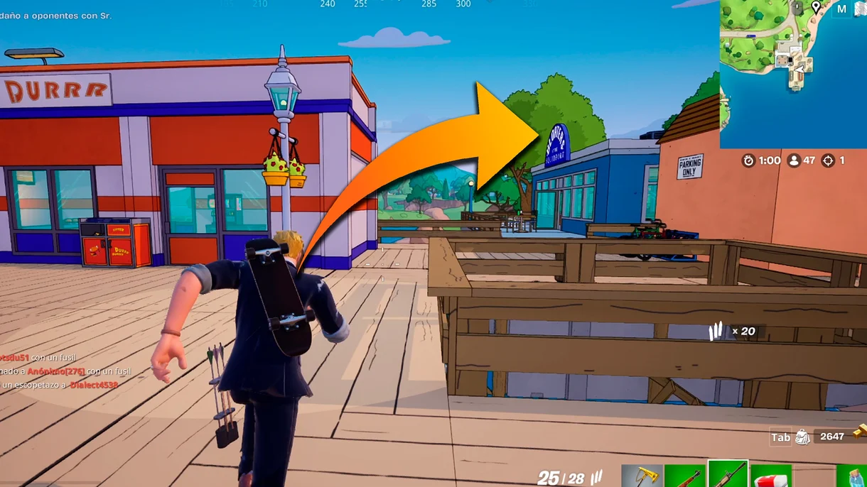 Fortnite Los Simpson