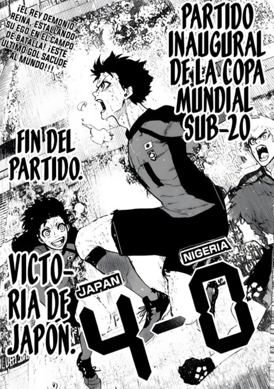 Viñeta filtrada del capítulo 325 de Blue Lock