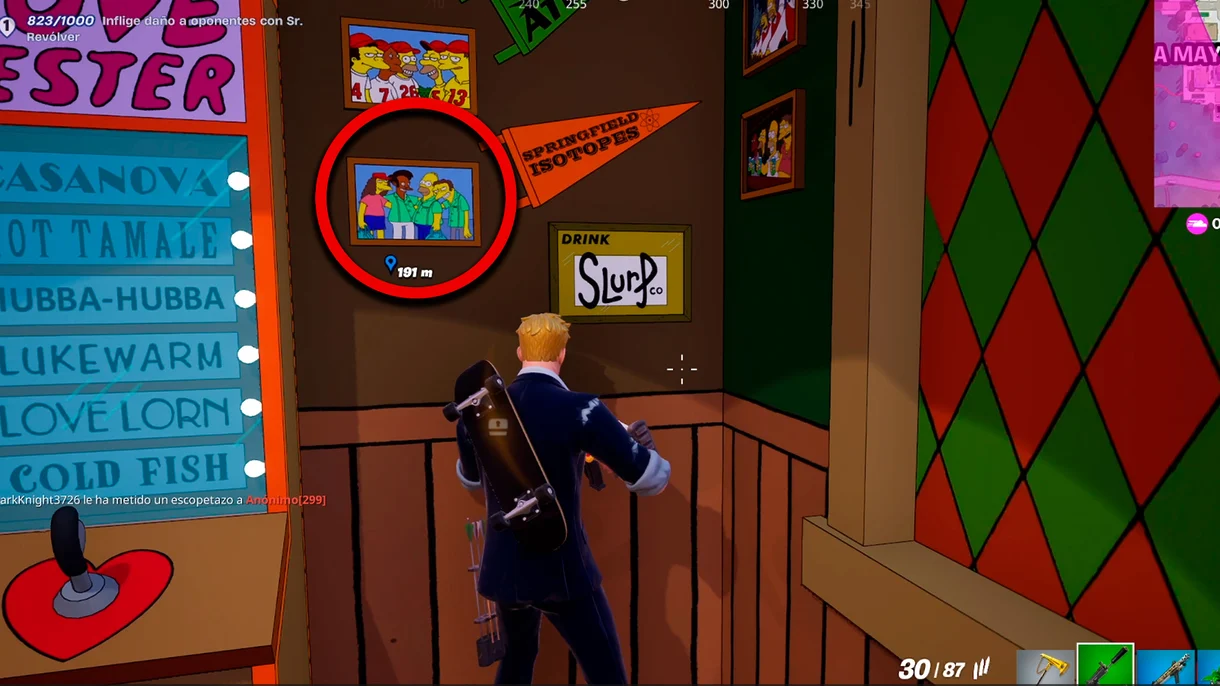 Fortnite Los Simpson