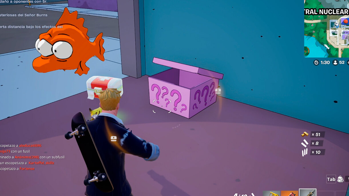 Fortnite Los Simpson