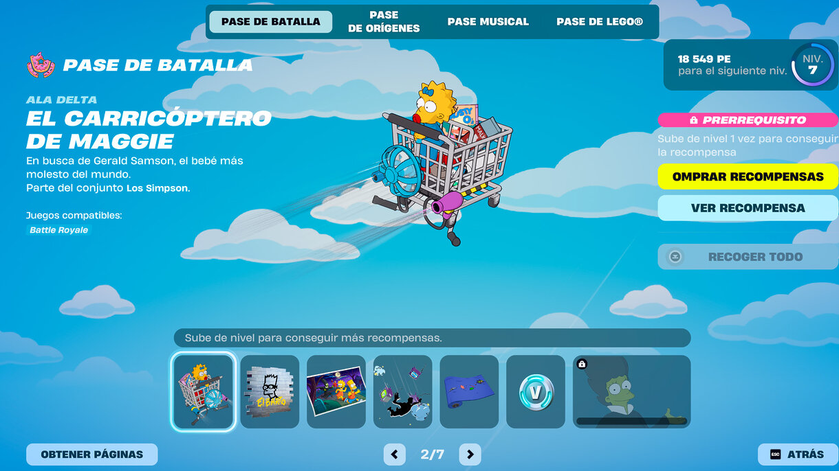 Fortnite Los Simpson