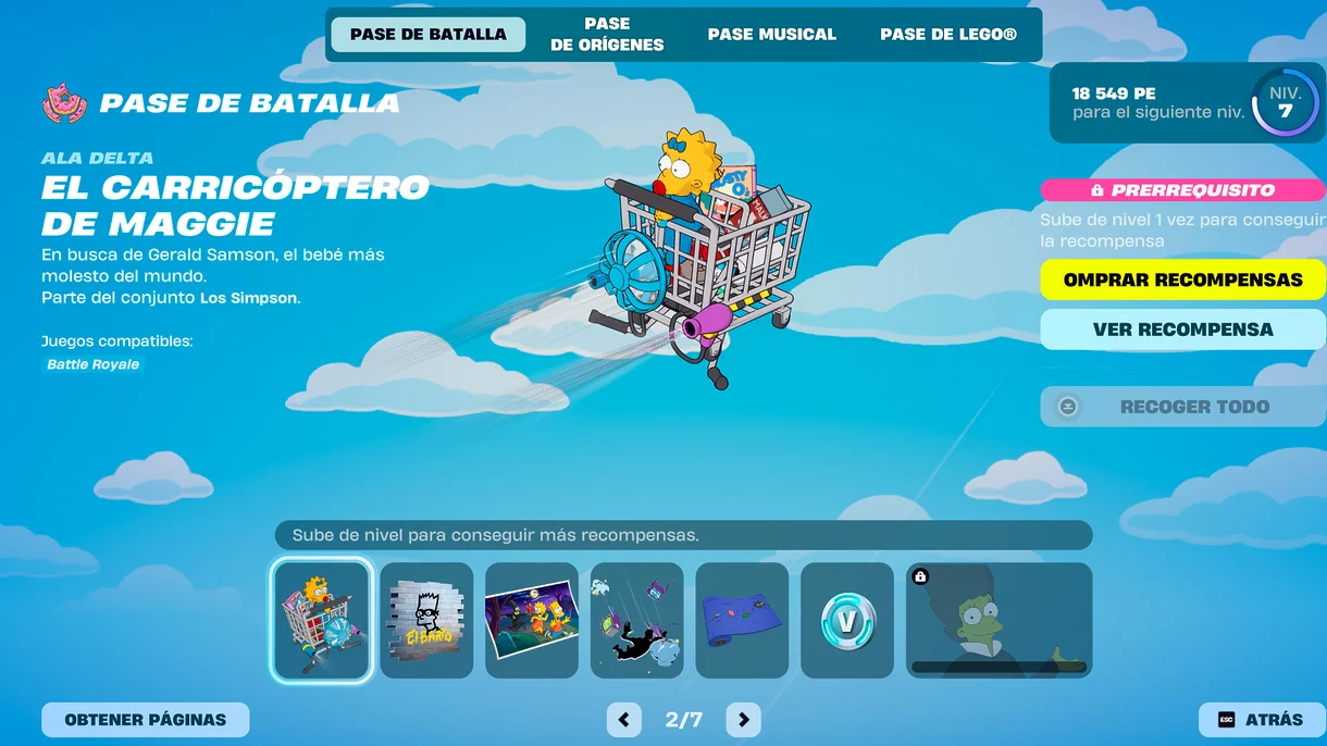 Fortnite Los Simpson