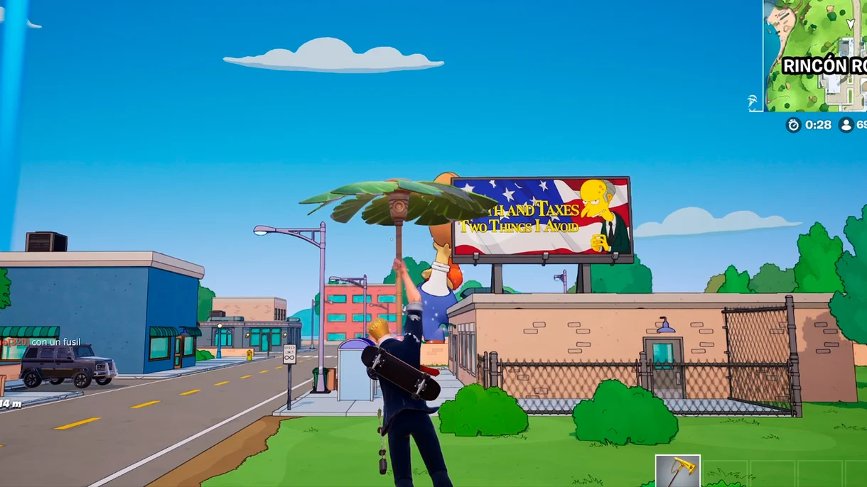 Fortnite Los Simpson