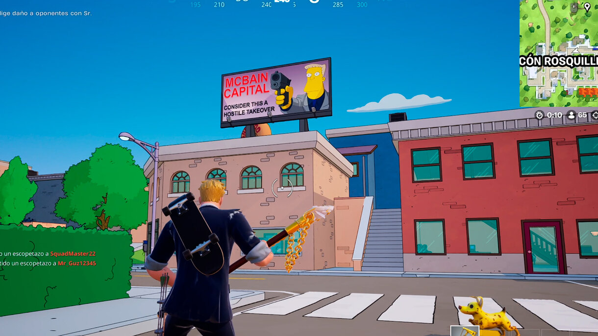 Fortnite Los Simpson