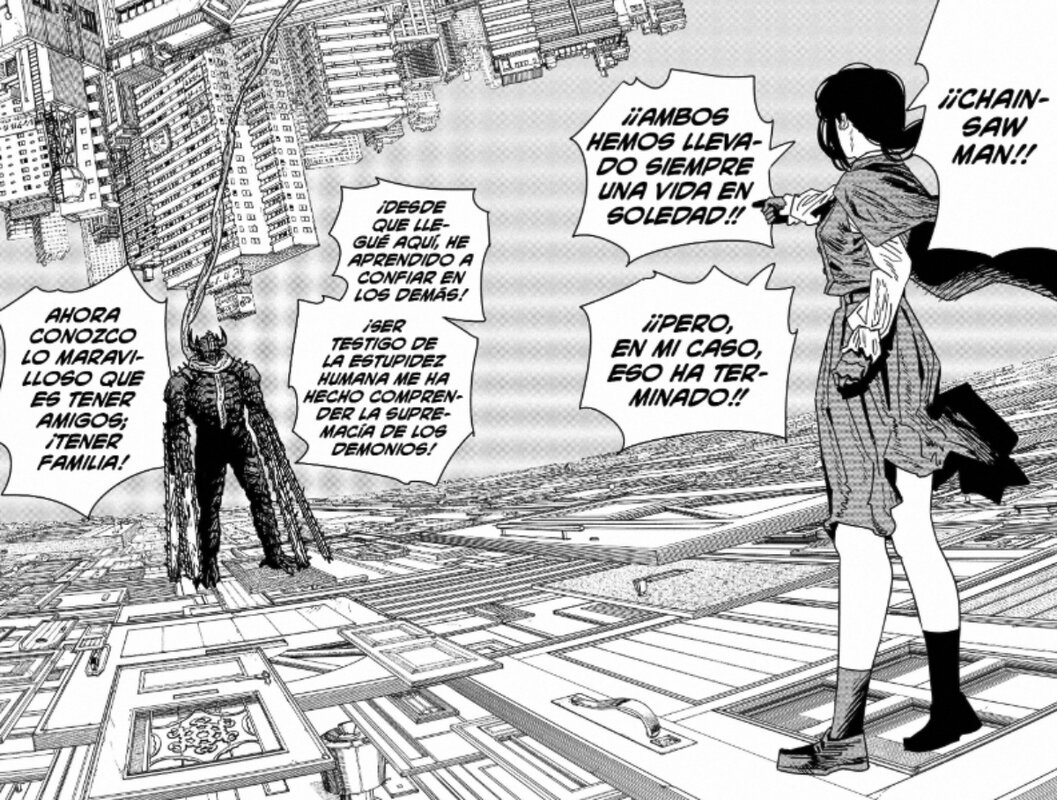 Viñeta del capítulo 220 de Chainsaw Man