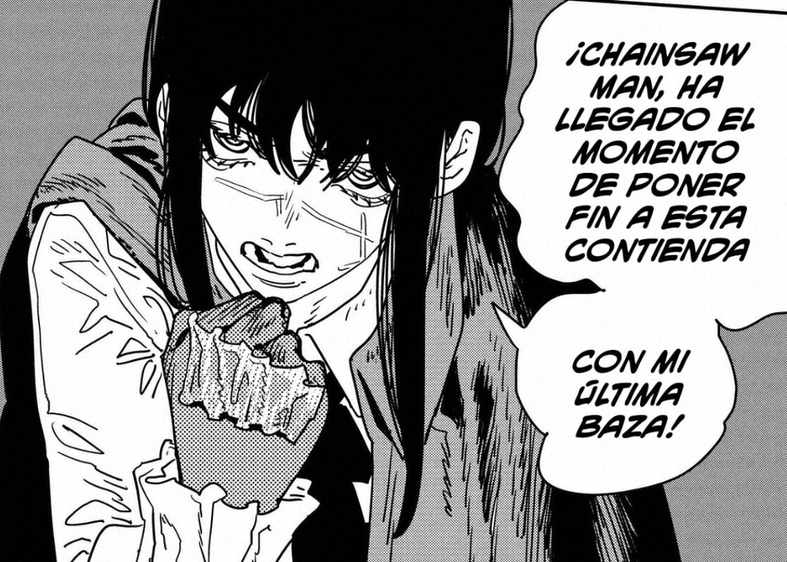 Viñeta del capítulo 222 de Chainsaw Man