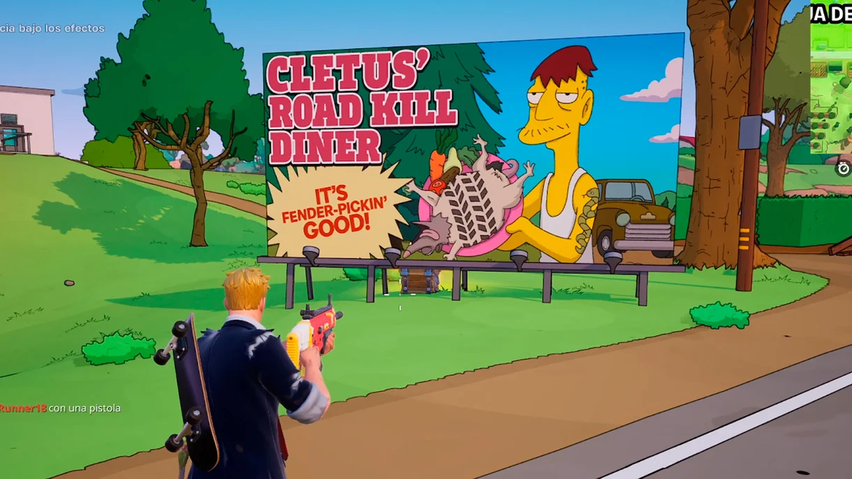 Fortnite Los Simpson