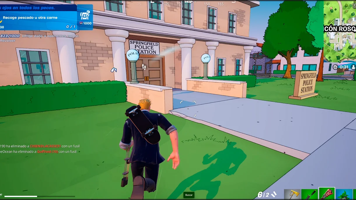 Fortnite Los Simpson