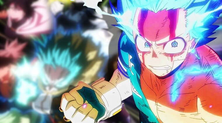 Imagen de My Hero Academia: Los 6 Dones del One For All de Deku, del menos al más poderoso