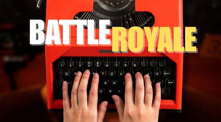 Imagen de Un Battle Royale como Fortnite pero sin tener que usar ningún arma: ¿crees que escribes rápido con el teclado? Compruébalo