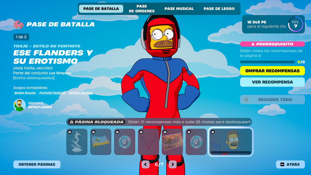 Fortnite Los Simpson