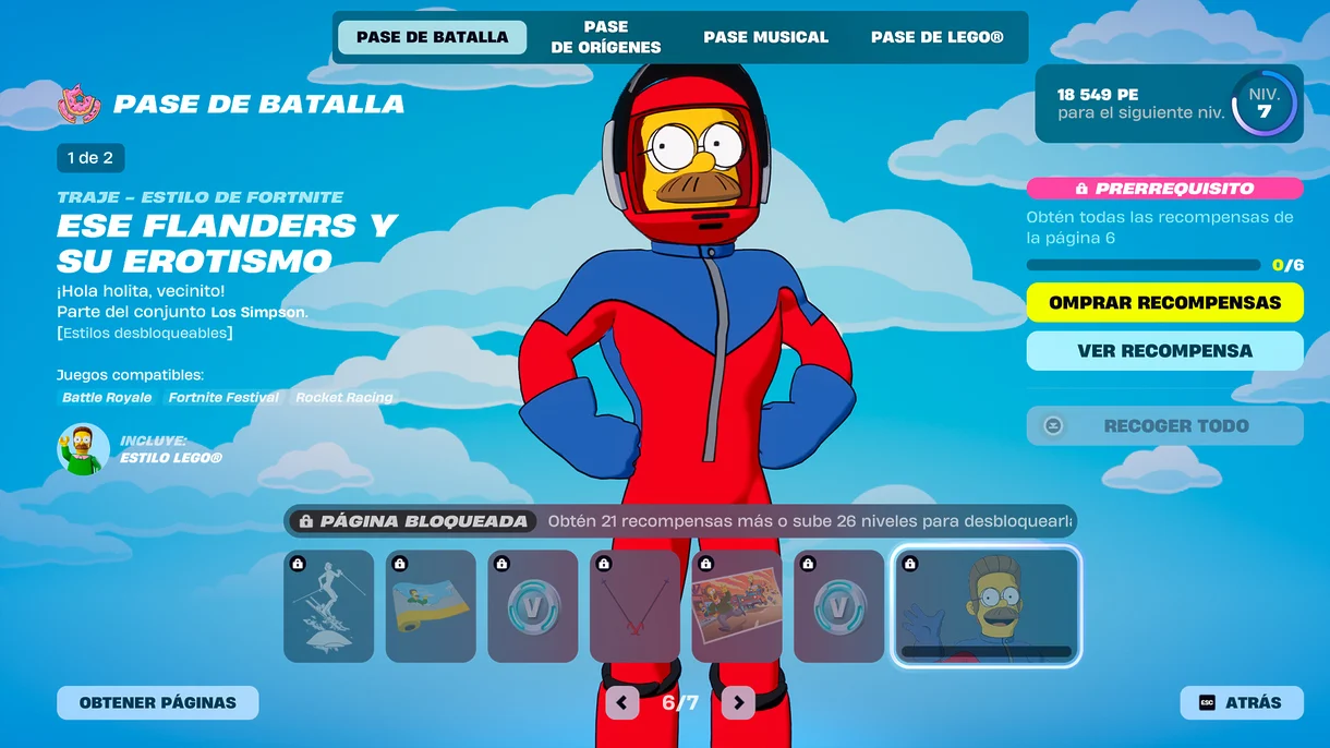 Fortnite Los Simpson