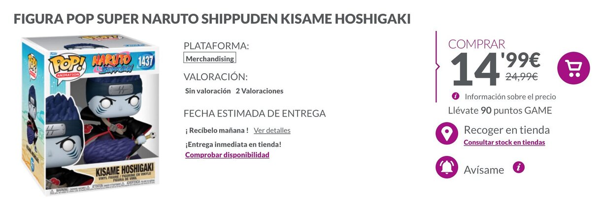 Funko POP Naruto Kisame