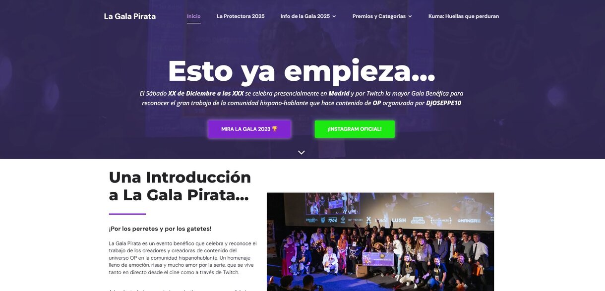 gala pirata 2025