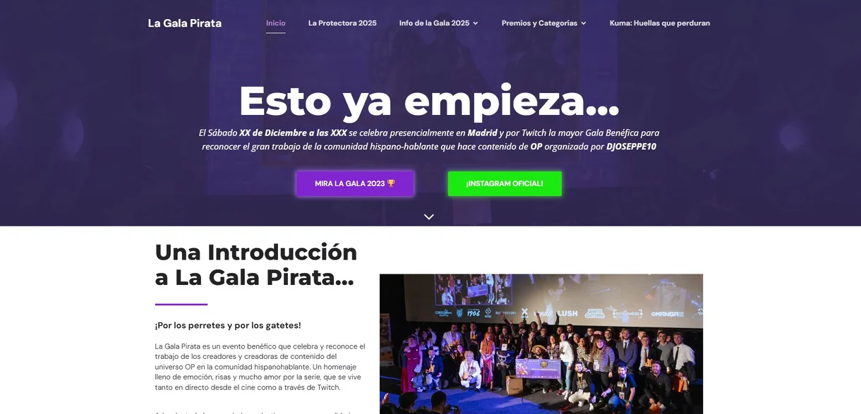 gala pirata 2025