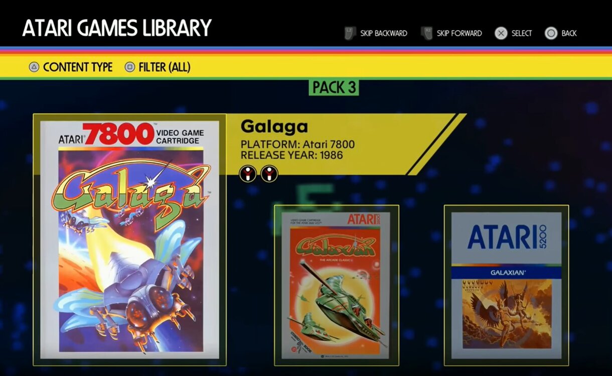 Atari 50: Namco Legendary Pack
