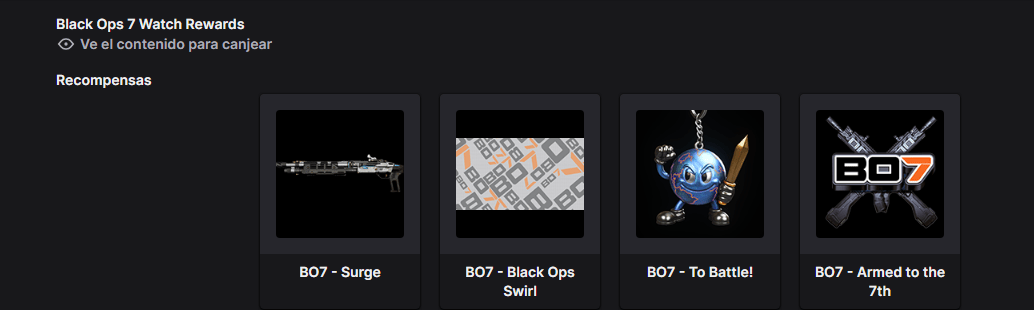 imagen 2025 11 14 100956005 Black Ops 7: Así puedes conseguir recompensas GRATIS gracias a los Drops de Twitch