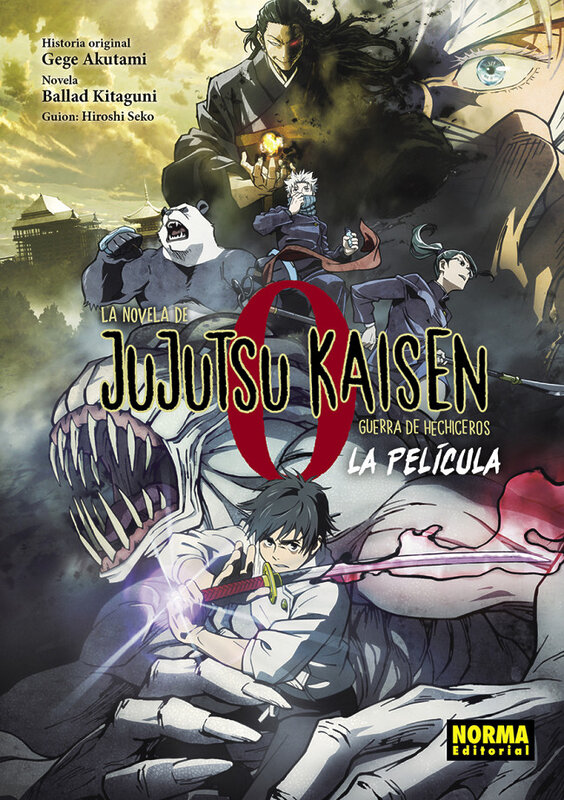 jujutsu kaisen 0 novela