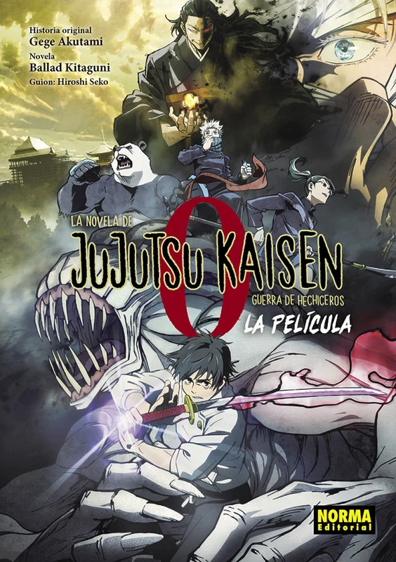 jujutsu kaisen 0 novela