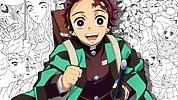 Imagen de El dato más surrealista del éxito de Kimetsu no Yaiba: Hasta los libros de colorear venden millones
